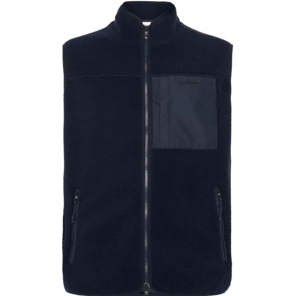 KnowledgeCotton Apparel Westen|Alltagsbekleidung-- ED Adv. Loose Fit Zip Fleece Vest - Fleeceweste