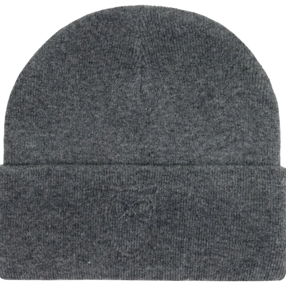 KnowledgeCotton Apparel - Embossed Owl DL Wool Beanie - Mütze
