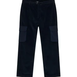 KnowledgeCotton Apparel - Fig 8 Wae Corduroy Eatic Wait - Freizeithoe
