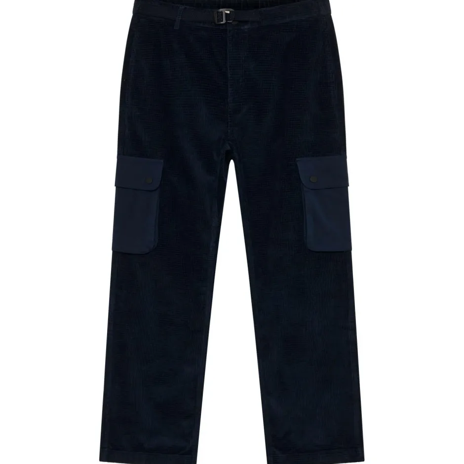KnowledgeCotton Apparel - Fig 8 Wae Corduroy Eatic Wait - Freizeithoe