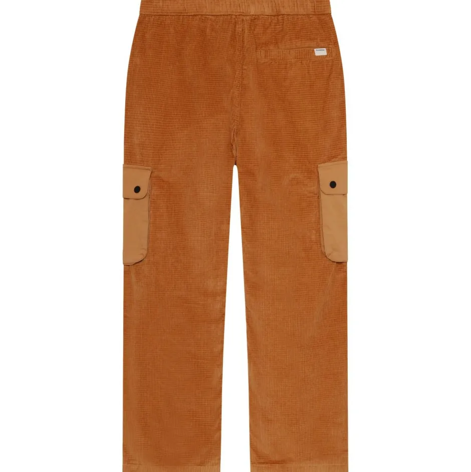 KnowledgeCotton Apparel - Fig 8 Wae Corduroy Eatic Wait - Freizeithoe