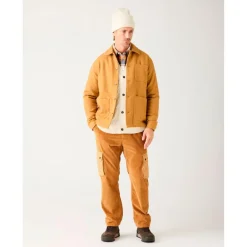 KnowledgeCotton Apparel - Fig 8 Wae Corduroy Eatic Wait - Freizeithoe