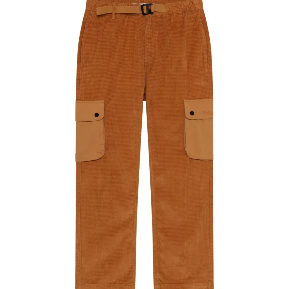 KnowledgeCotton Apparel - Fig 8 Wae Corduroy Eatic Wait - Freizeithoe