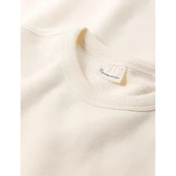 KnowledgeCotton Apparel Pullover & Hoodies|Alltagsbekleidung-- Heavy Diagonal Structure Sweater - Fleecepullover Egret