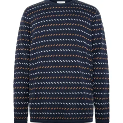 KnowledgeCotton Apparel Pullover & Hoodies|Alltagsbekleidung-- Jacquard Crew Neck Knit - Wollpullover