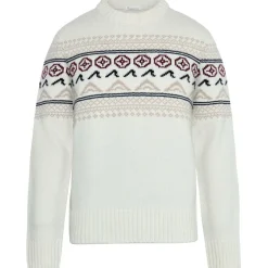 KnowledgeCotton Apparel - Lampswool Campaign Pattern C. Neck - Wolljacke Hot