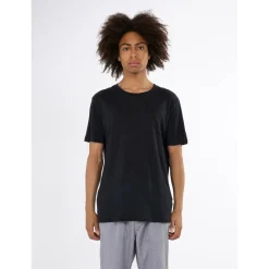 KnowledgeCotton Apparel Alltagsbekleidung|T-Shirts-- Linen T-Shirt - T-Shirt
