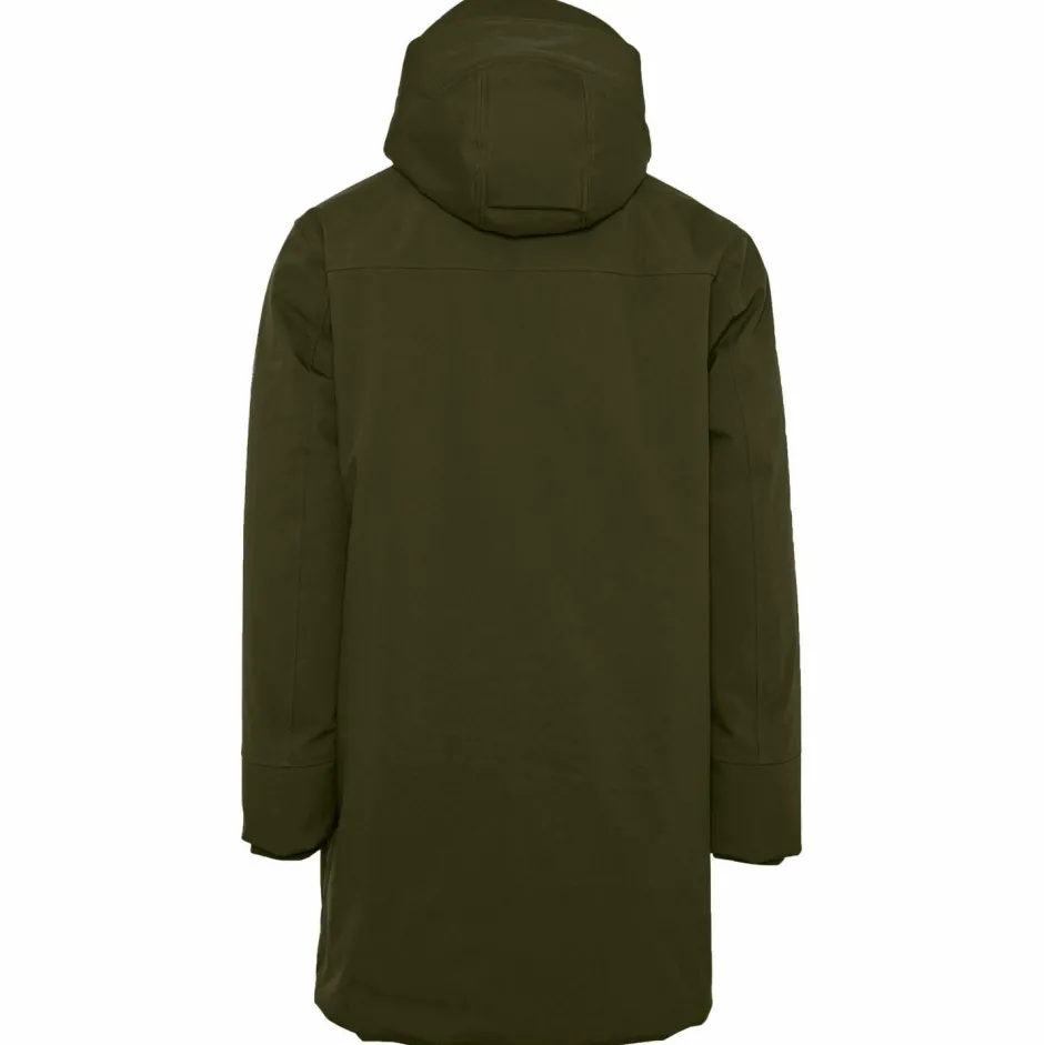 KnowledgeCotton Apparel Jacken|Alltagsbekleidung-- Long Soft Shell Jacket Climate Shell - Mantel