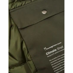 KnowledgeCotton Apparel Jacken|Alltagsbekleidung-- Long Soft Shell Jacket Climate Shell - Mantel