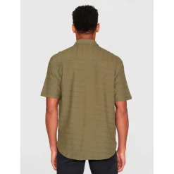 KnowledgeCotton Apparel - ooe / oid triped Jerey - Hed
