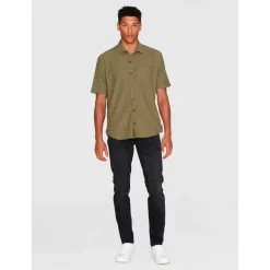 KnowledgeCotton Apparel - ooe / oid triped Jerey - Hed