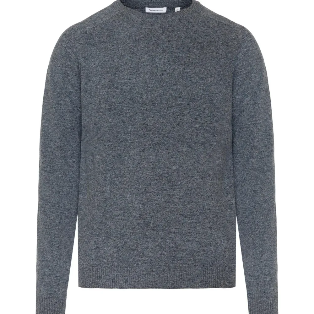 KnowledgeCotton Apparel - O-Neck Wool Knit - Wollpullover Hot