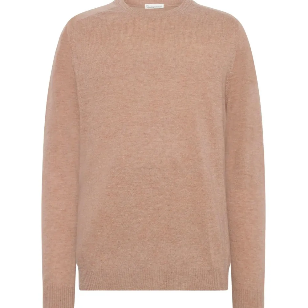 KnowledgeCotton Apparel - O-Neck Wool Knit - Wollpullover Hot