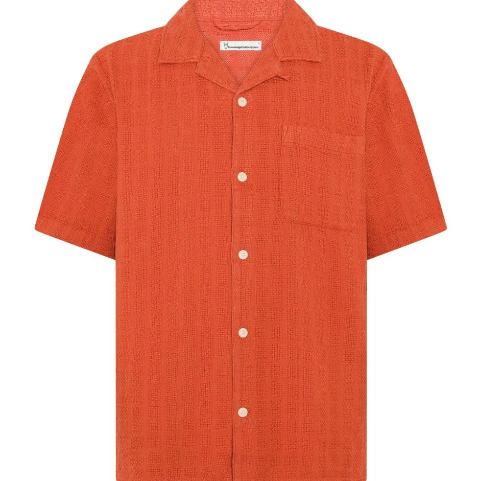 KnowledgeCotton Apparel - Organic Cotton Structure Shirt - Hed