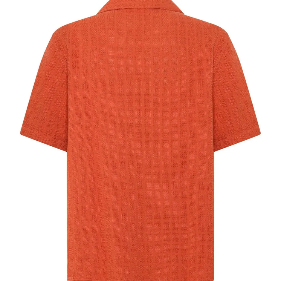 KnowledgeCotton Apparel - Organic Cotton Structure Shirt - Hed