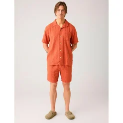 KnowledgeCotton Apparel - Organic Cotton Structure Shirt - Hed