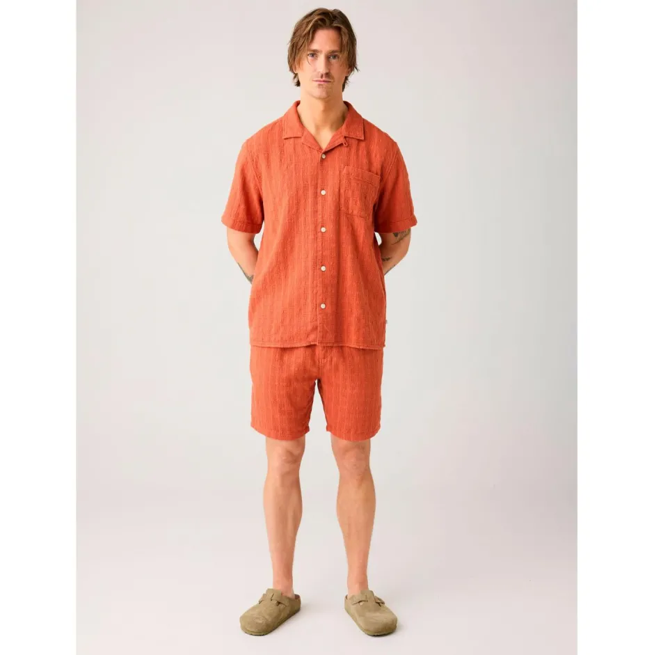 KnowledgeCotton Apparel - Organic Cotton Structure Shirt - Hed