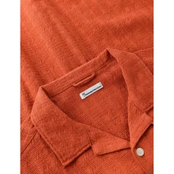 KnowledgeCotton Apparel - Organic Cotton Structure Shirt - Hed