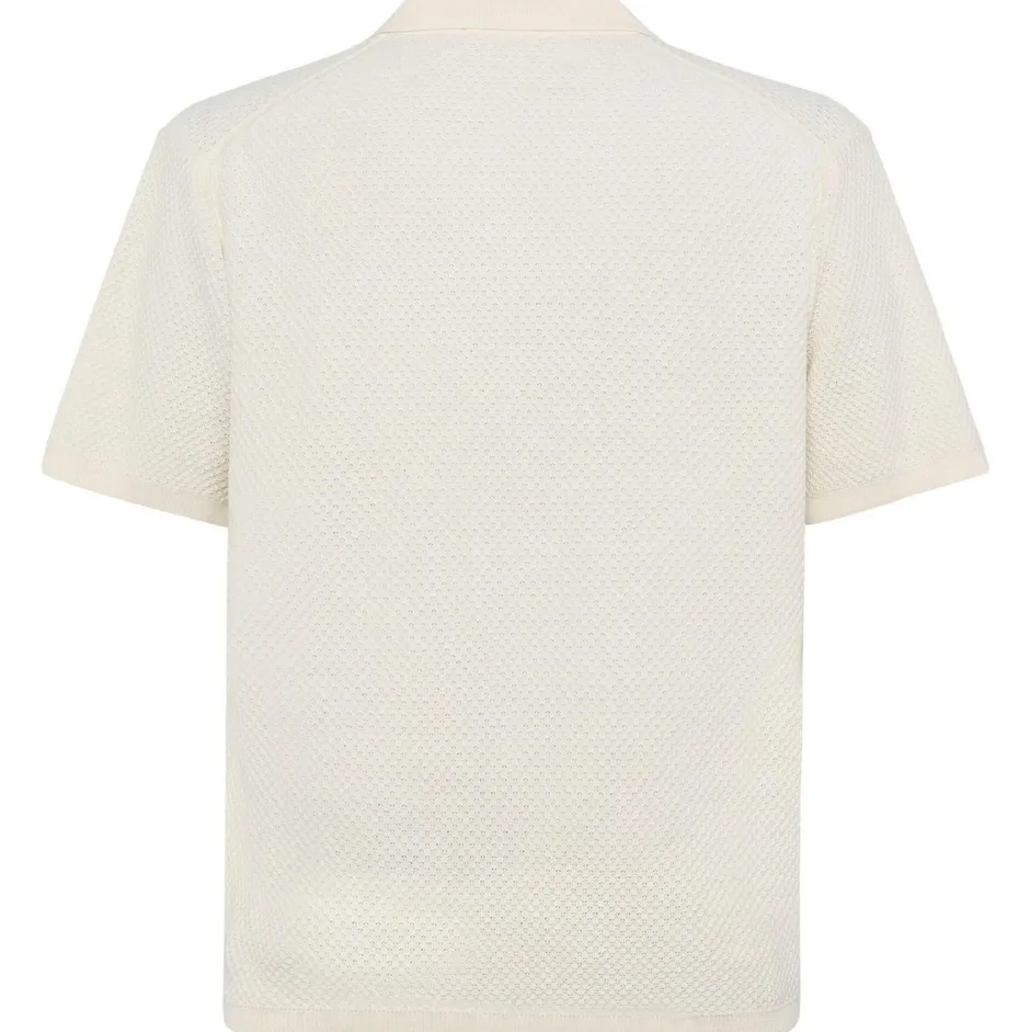 KnowledgeCotton Apparel Alltagsbekleidung|Shirts, Hemden & Longsleeves-- Organic Cotton Knitted Polo - Polo-Shirt