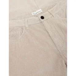 KnowledgeCotton Apparel - 5-Pocket 8-Wales Corduroy Pant - Freizeithose Light Feather Gray Hot