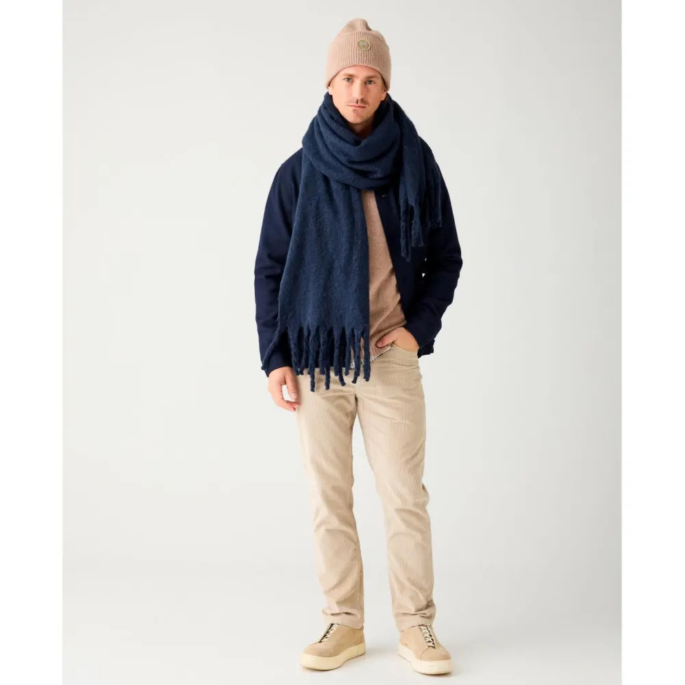 KnowledgeCotton Apparel - 5-Pocket 8-Wales Corduroy Pant - Freizeithose Light Feather Gray Hot