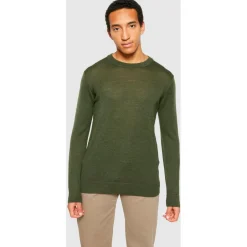 KnowledgeCotton Apparel Pullover & Hoodies|Alltagsbekleidung-- Regular Merino Knit Crew Neck - Wollpullover