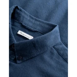 KnowledgeCotton Apparel Shirts, Hemden & Longsleeves|Alltagsbekleidung-- Regular Fit Melangé Flannel Shirt - Hemd