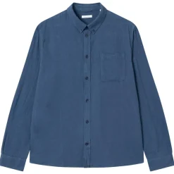KnowledgeCotton Apparel Shirts, Hemden & Longsleeves|Alltagsbekleidung-- Regular Fit Melangé Flannel Shirt - Hemd