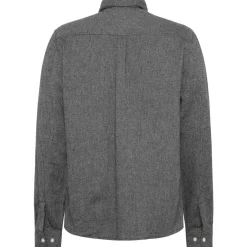 KnowledgeCotton Apparel Shirts, Hemden & Longsleeves|Alltagsbekleidung-- Regular Fit Dobby Look Shirt - Hemd