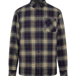 KnowledgeCotton Apparel - Reguar Fit Checkered hirt - Hed