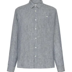 KnowledgeCotton Apparel Shirts, Hemden & Longsleeves|Alltagsbekleidung-- Regular Linen Shirt - Hemd