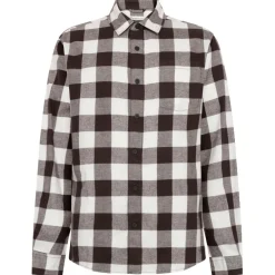 KnowledgeCotton Apparel - Reguar Fit Checkered Fanne - Hed
