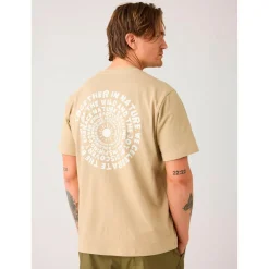 - Regenerative Organic Cotton Back Print T-hirt II - T-hirt < KnowledgeCotton Apparel New