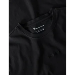 - Regenerative Organic Cotton Chet Ebroidery II - T-hirt < KnowledgeCotton Apparel