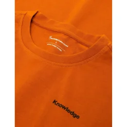 - / Heavy inge TN Back Print - T-hirt < KnowledgeCotton Apparel Hot