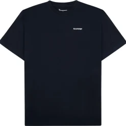 - / Heavy inge TN Back Print - T-hirt < KnowledgeCotton Apparel Hot
