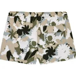 KnowledgeCotton Apparel - Stretch Nature AOP Swimshorts - Badehose Green Discount