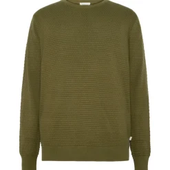 - Vagn Reguar Bubbe Knit Crew Neck - Wopuover < KnowledgeCotton Apparel Sale