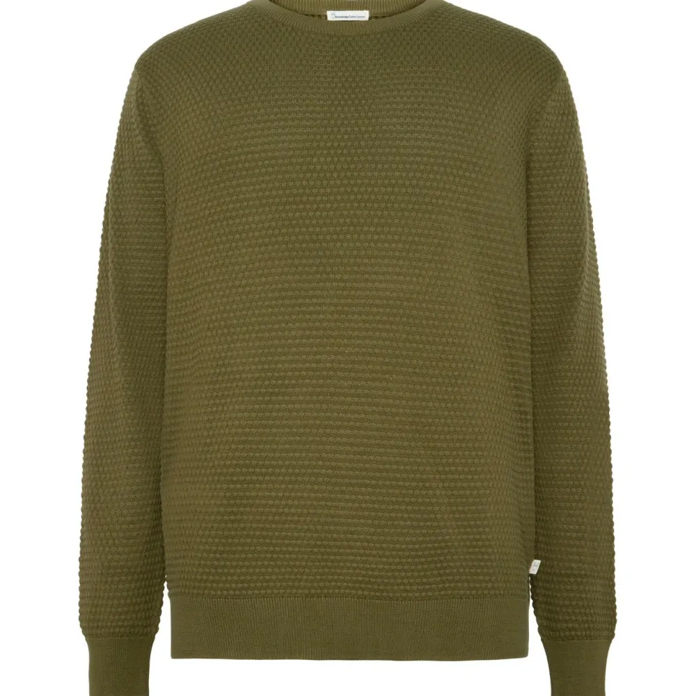 - Vagn Reguar Bubbe Knit Crew Neck - Wopuover < KnowledgeCotton Apparel Sale
