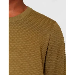 - Vagn Reguar Bubbe Knit Crew Neck - Wopuover < KnowledgeCotton Apparel Sale