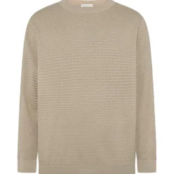 - Vagn Reguar Bubbe Knit Crew Neck - Wopuover < KnowledgeCotton Apparel Sale