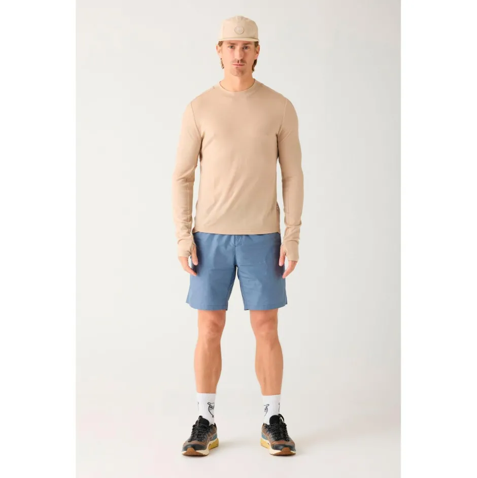 KnowledgeCotton Apparel - Vent Ribtop 90 ightweight hort - hort