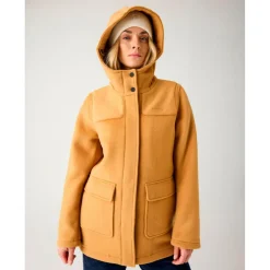 KnowledgeCotton Apparel - Woen' Feted Woo Duffe Coat - Parka