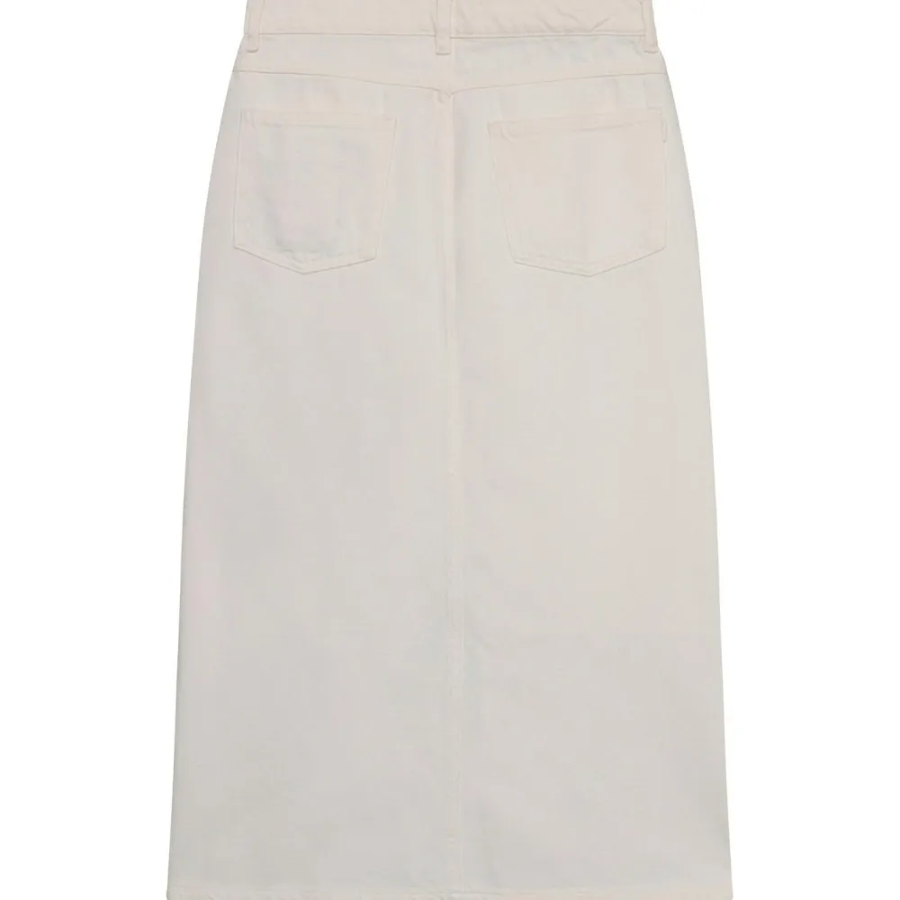 - Women's Mid Length H. Twill Skirt - Rock < KnowledgeCotton Apparel Clearance