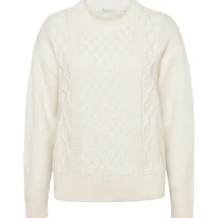 - Woen' Cotton Cabe Crew Neck - Wopuover < KnowledgeCotton Apparel Clearance