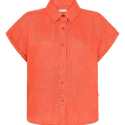 - Woen' Oxford triped Boyfriend Fit hirt - Hed < KnowledgeCotton Apparel New