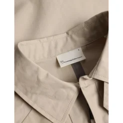 KnowledgeCotton Apparel Freizeitjacken|Jacken-- Women's Vent Canvas Classic - Freizeitjacke Light Feather Gray