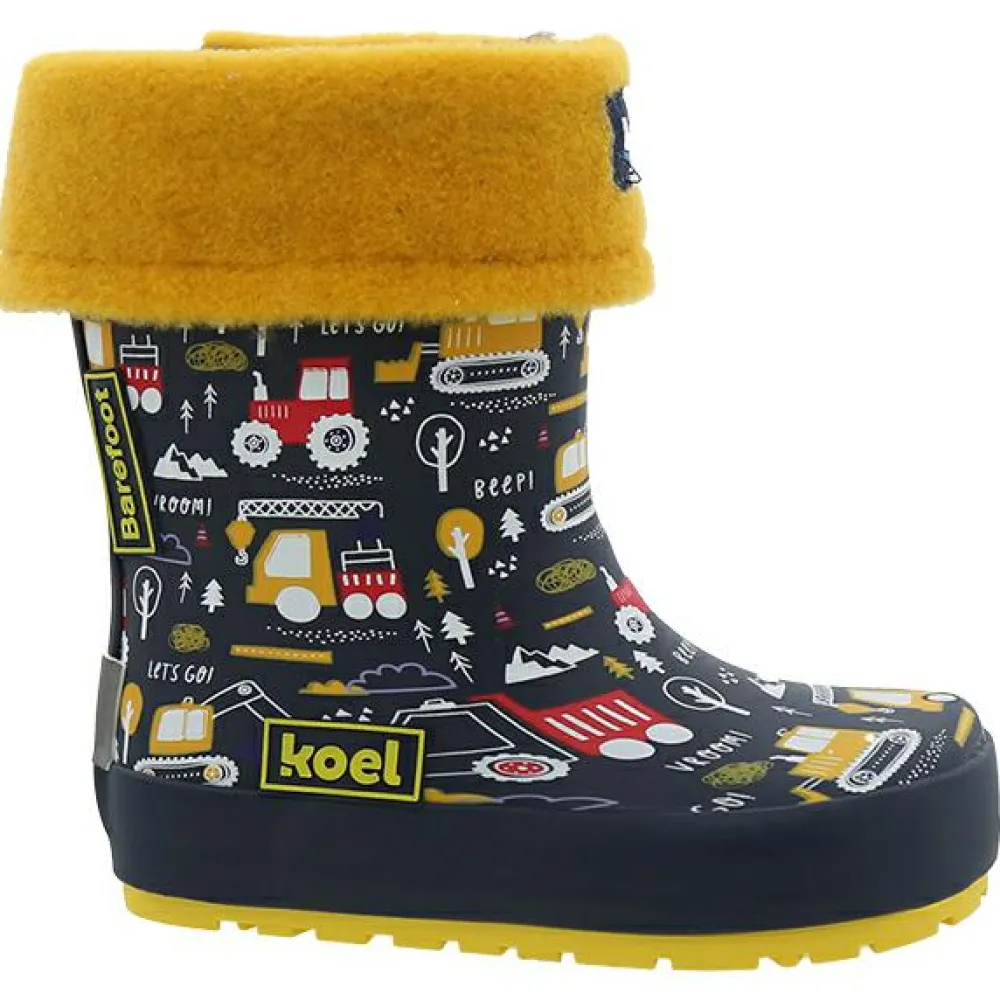 - Kid's Wellie Print + Sock - Gummistiefel < Koel Online