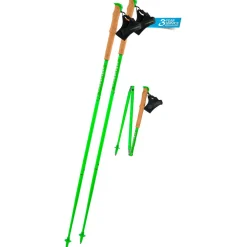 - Carbon FXP Team Green Foldable - Trailrunning Stöcke < Komperdell New