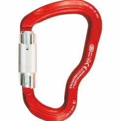 Kong Karabiner & Express-Sets-- Ferrata Autoblock - Klettersteig-Karabiner Red / Silver / Silver